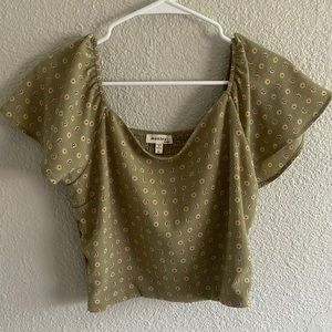 Off the shoulder shirt